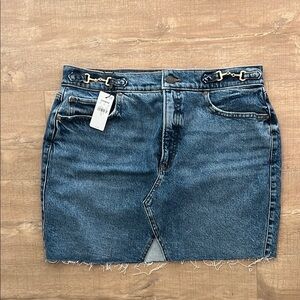 Express denim skirt